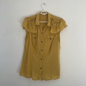 Maeve yellow dress top